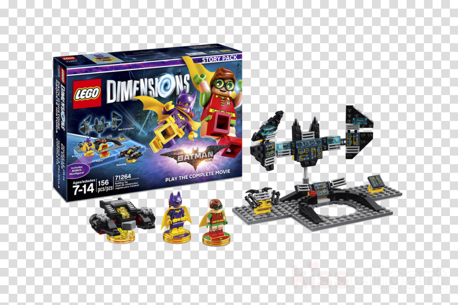 Lego Dimensions The Batman Movie Clipart Lego Dimensions (900x600), Png Download