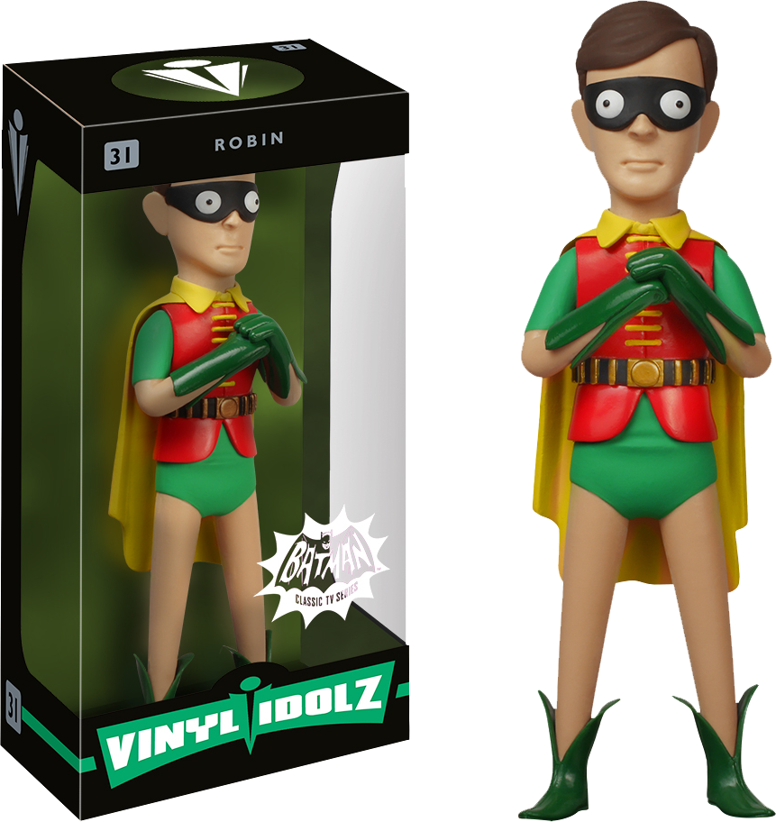 Robin 1966 Vinyl Idolz-fun6019 (861x912), Png Download
