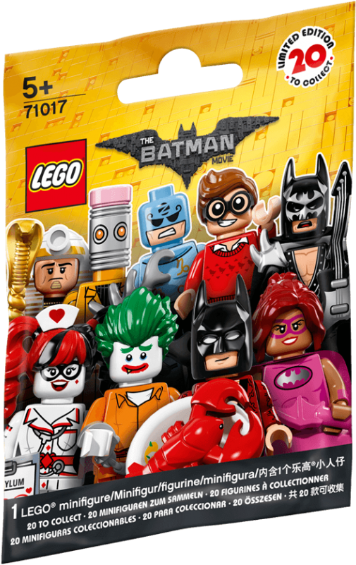 Lego Batman Movie 71017 Minifigure Series (1422x800), Png Download