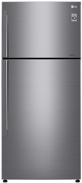 Lg 441l Top Mount Fridge With Door Cooling Gt-442wdc (600x600), Png Download