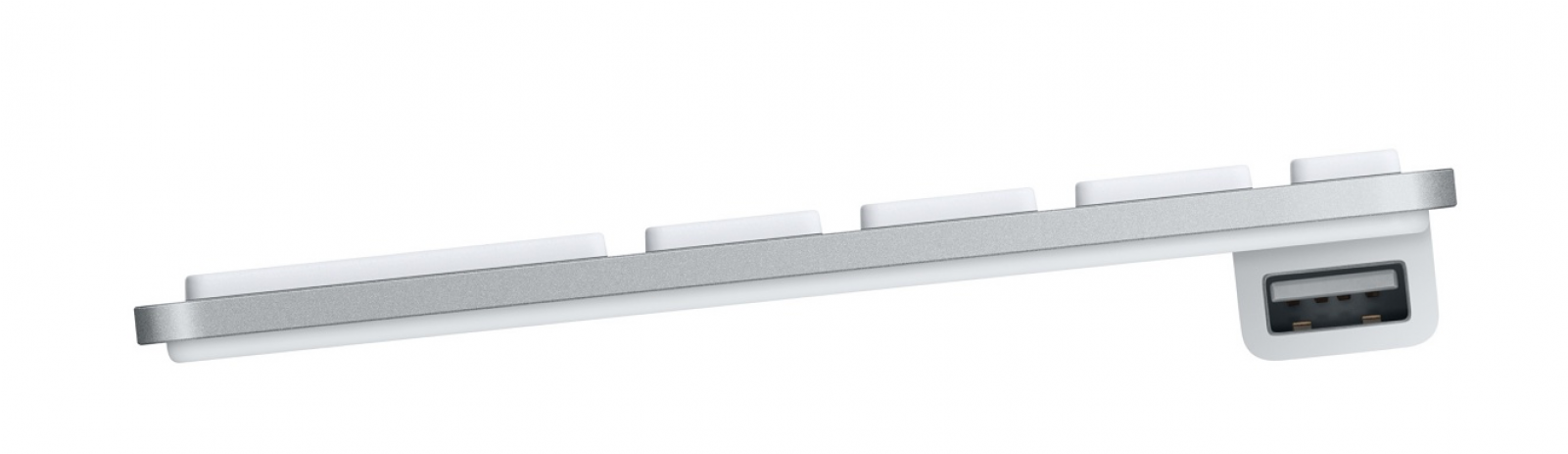 Apple Wired Keyboard Mb110ll/b (1600x1600), Png Download