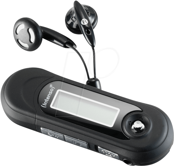 Mp3 Player, 8 Gb Intenso (608x588), Png Download