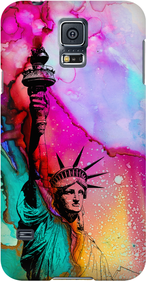 Statue Of Liberty Phone Case (1024x1024), Png Download