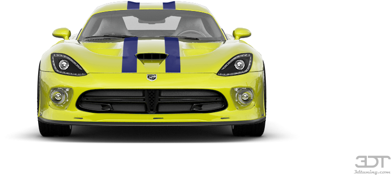 Dodge Srt Viper 2 Door Coupe (1004x500), Png Download