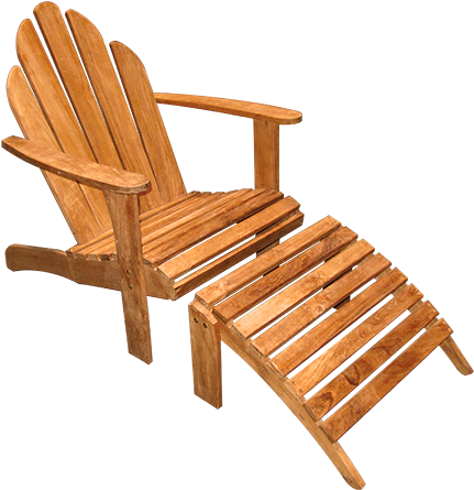 Relax Adirondack Chair (640x480), Png Download