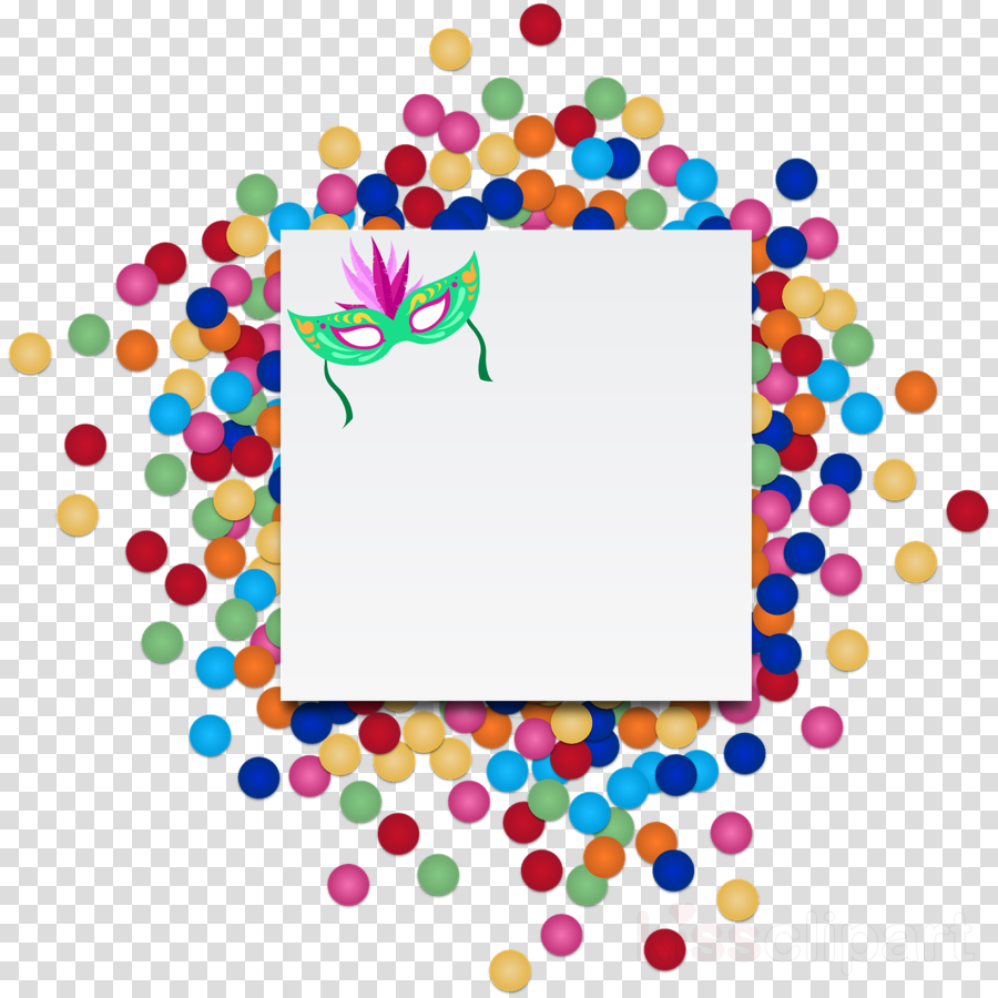 Confetes Carnaval Png Clipart Carnival In Rio De Janeiro (900x900), Png Download