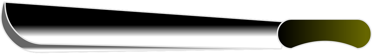 Jpg Transparent Machete Horror Scary Svg Knife Free (1280x640), Png Download