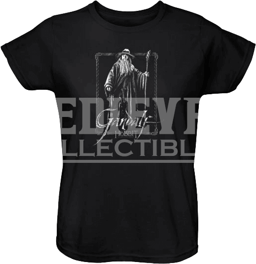 Gandalf Stare Women's T-shirt (570x570), Png Download