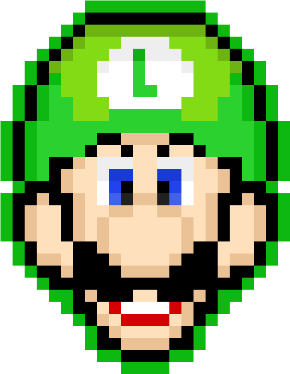 Luigi´s Head (1200x1200), Png Download