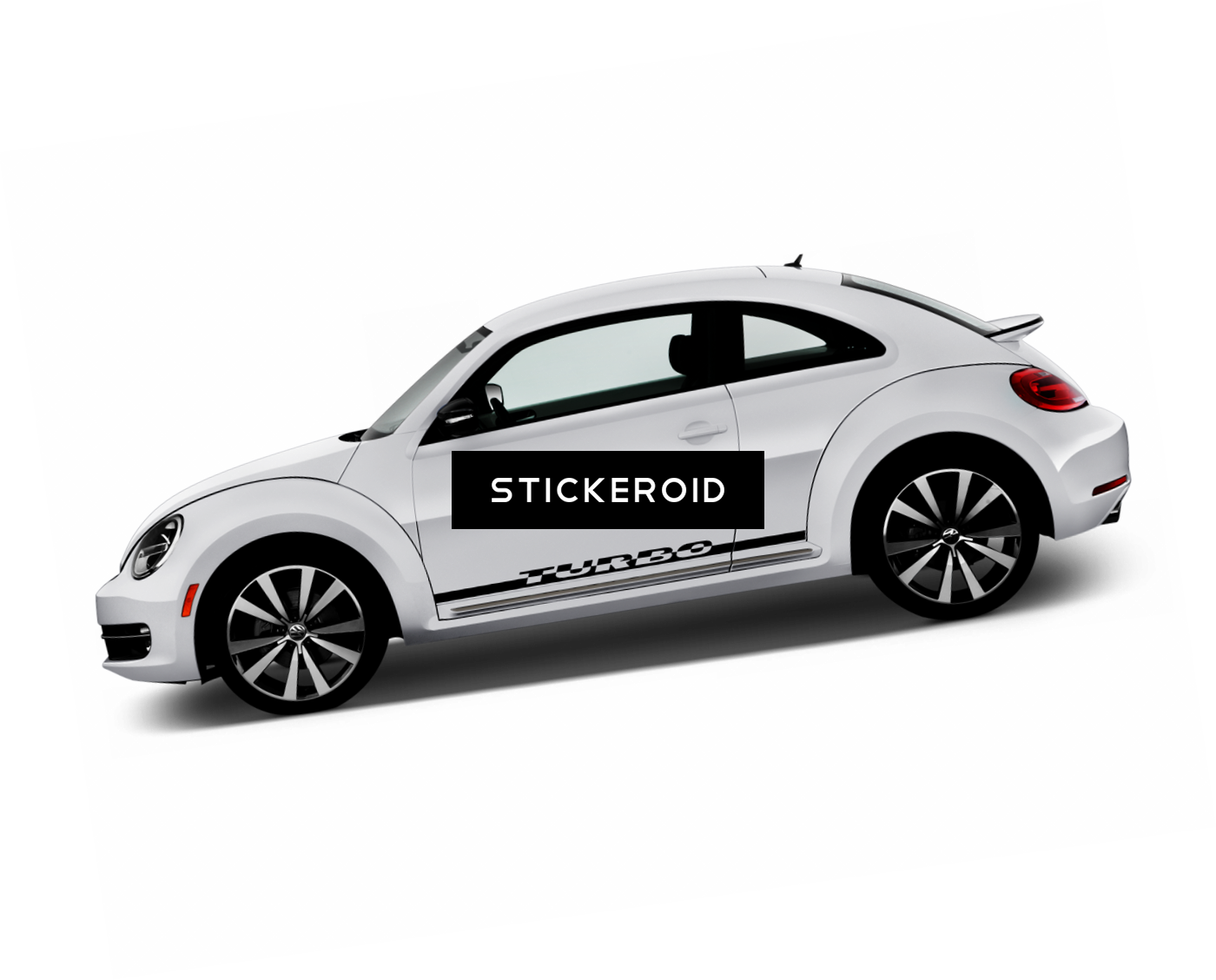 Black Volkswagen Beetle Car (1400x1128), Png Download