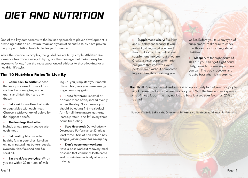 Mustang Soccor Book Diet Page For Portfolio (1000x688), Png Download