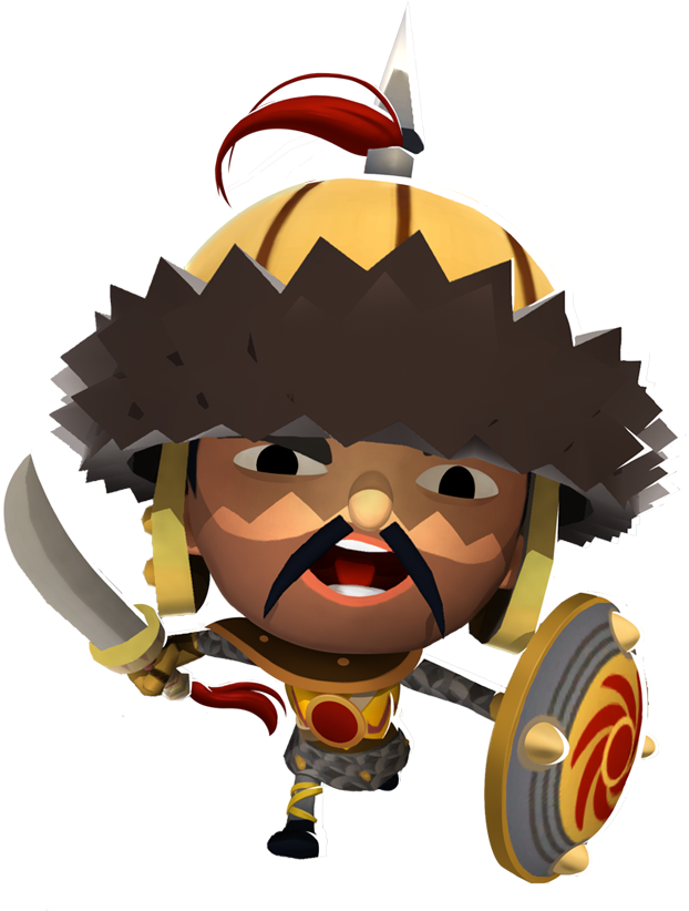 Mongolia Clipart Mongol Warrior (864x993), Png Download