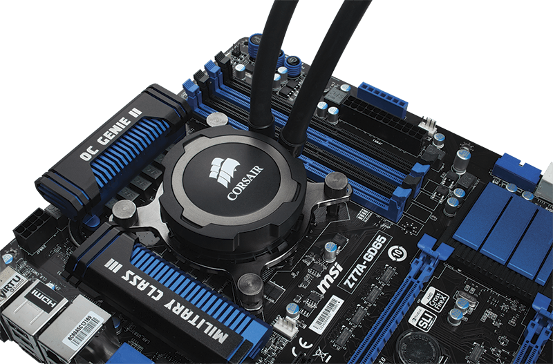 Corsair Hydro Series H75 Installation Guide (800x527), Png Download