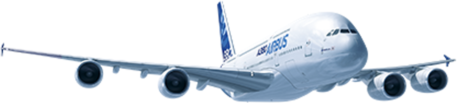 Airbus A380 Png (1920x1219), Png Download