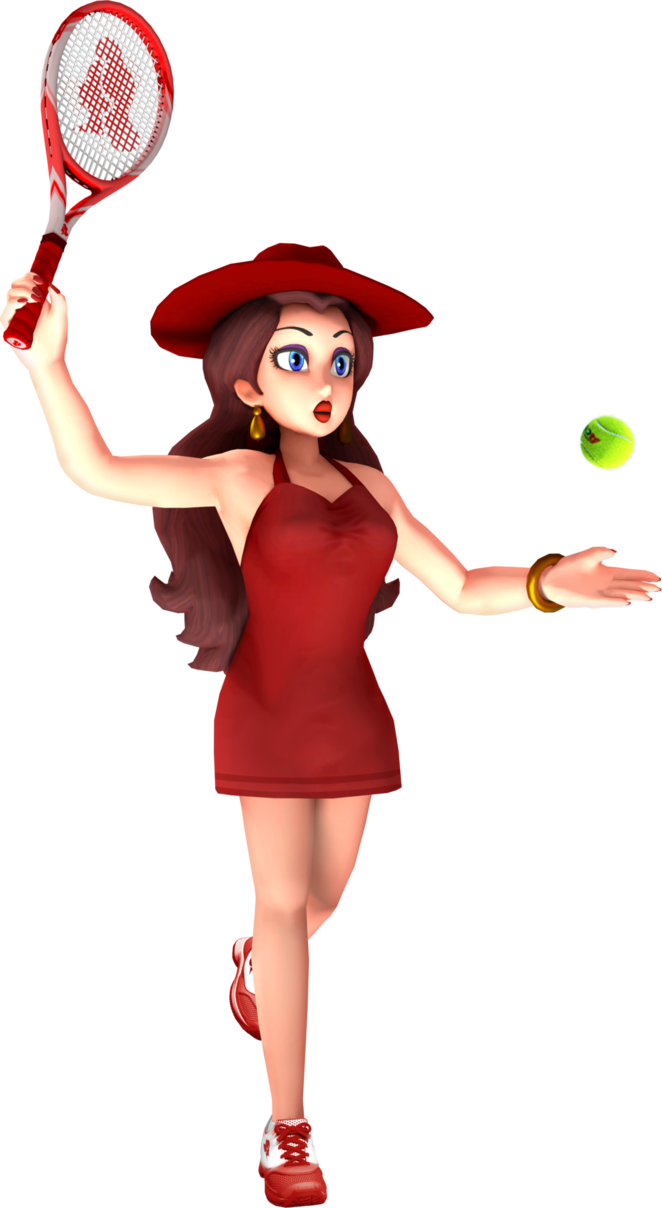 Mario Tennis Aces Png Transparent Picture (662x1208), Png Download