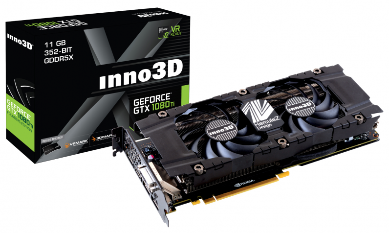 Geforce Gtx 1080ti Twin X2 11264mb Gddr5x Pci Express (795x800), Png Download