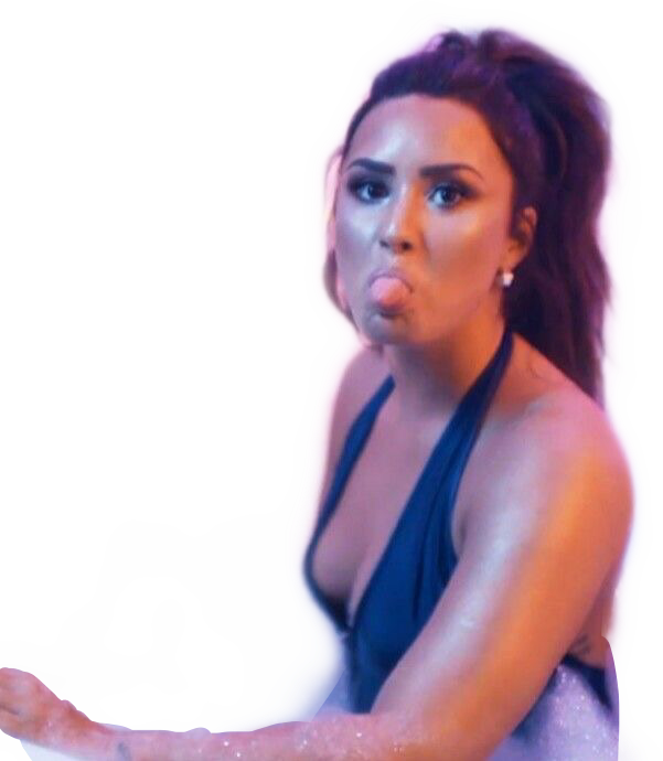 Png Transparent Sticker Demi Lovato Demilovato Freetoed (601x690), Png Download