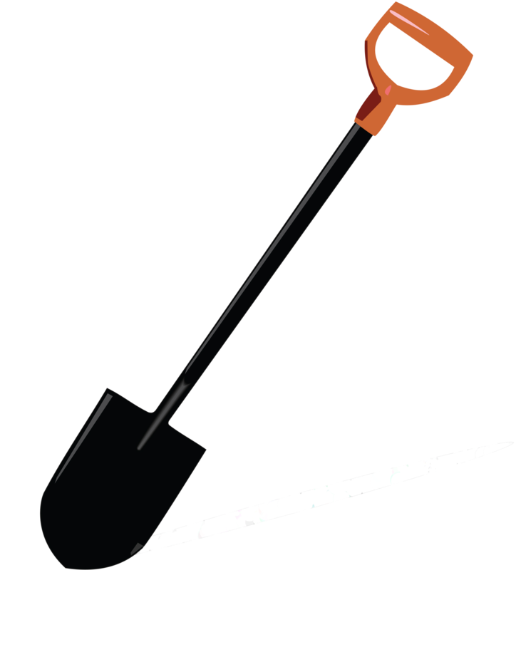 Shovel Tools Png Pic Background (800x921), Png Download