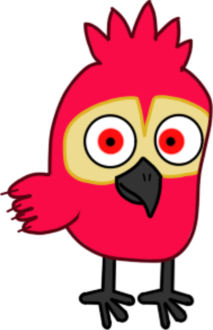 Download Jose The Little Red Bird Full Size PNG Image PNGkit