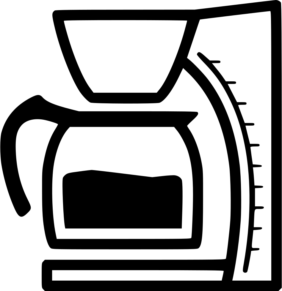 Filter Coffee Maker Comments (948x980), Png Download