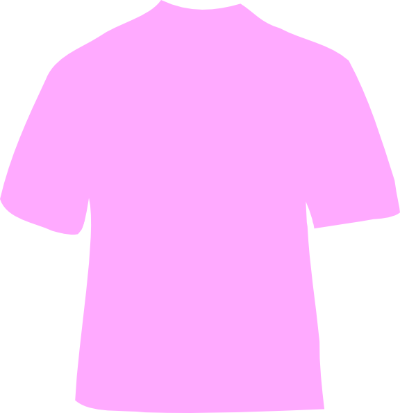 Powder T Shirt Clip Art At Clker (576x595), Png Download