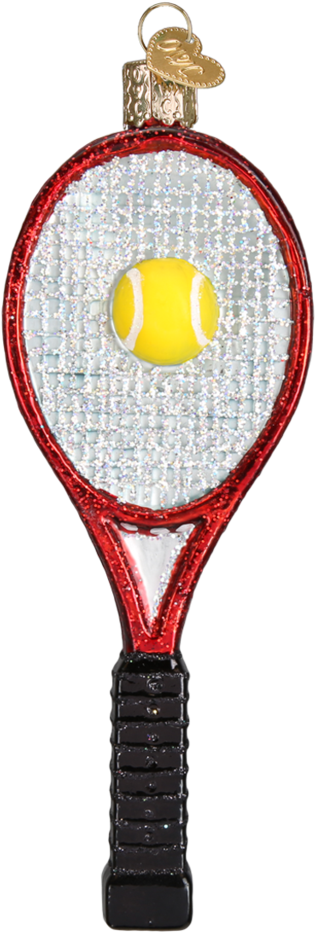 Tennis Racquet Ornament (1024x1024), Png Download