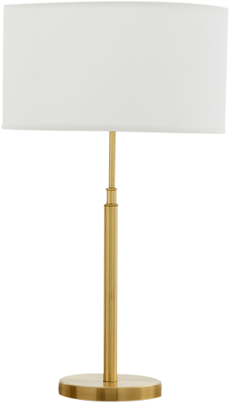 Image For Table Lamp With Beige Shade From Brault & (519x804), Png Download