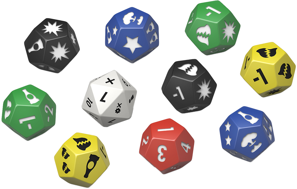 Wasteland Warfare Extra Dice Set (1000x1000), Png Download
