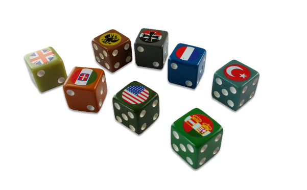 Field Marshal Games Ww1 Combat Dice Set (600x600), Png Download