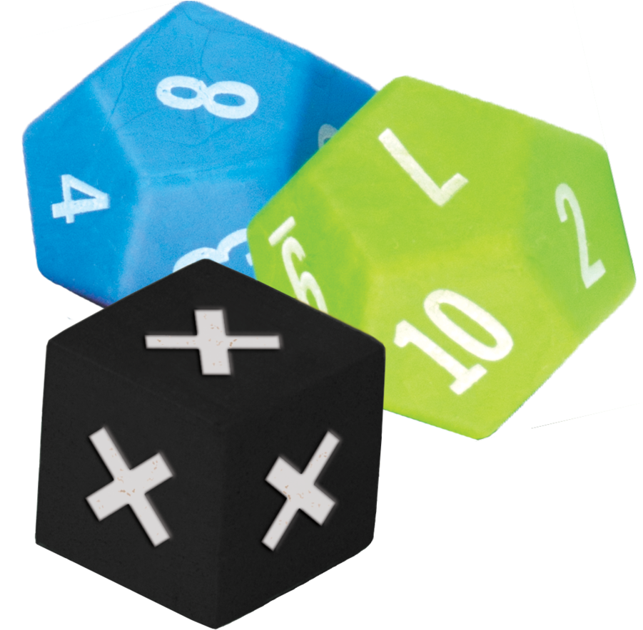 Tcr20812 Multiplication Dice Set 3-pack Image (900x900), Png Download