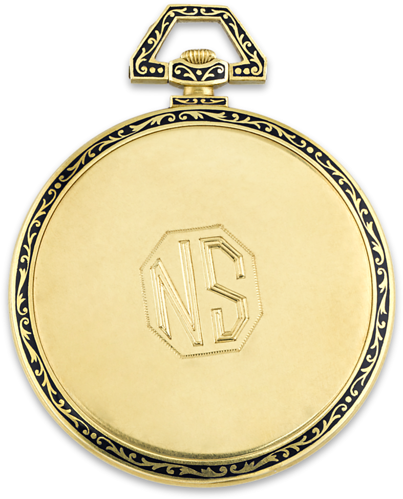 Audemars Piguet Pocket Watch Retailed By Gübelin (864x1080), Png Download