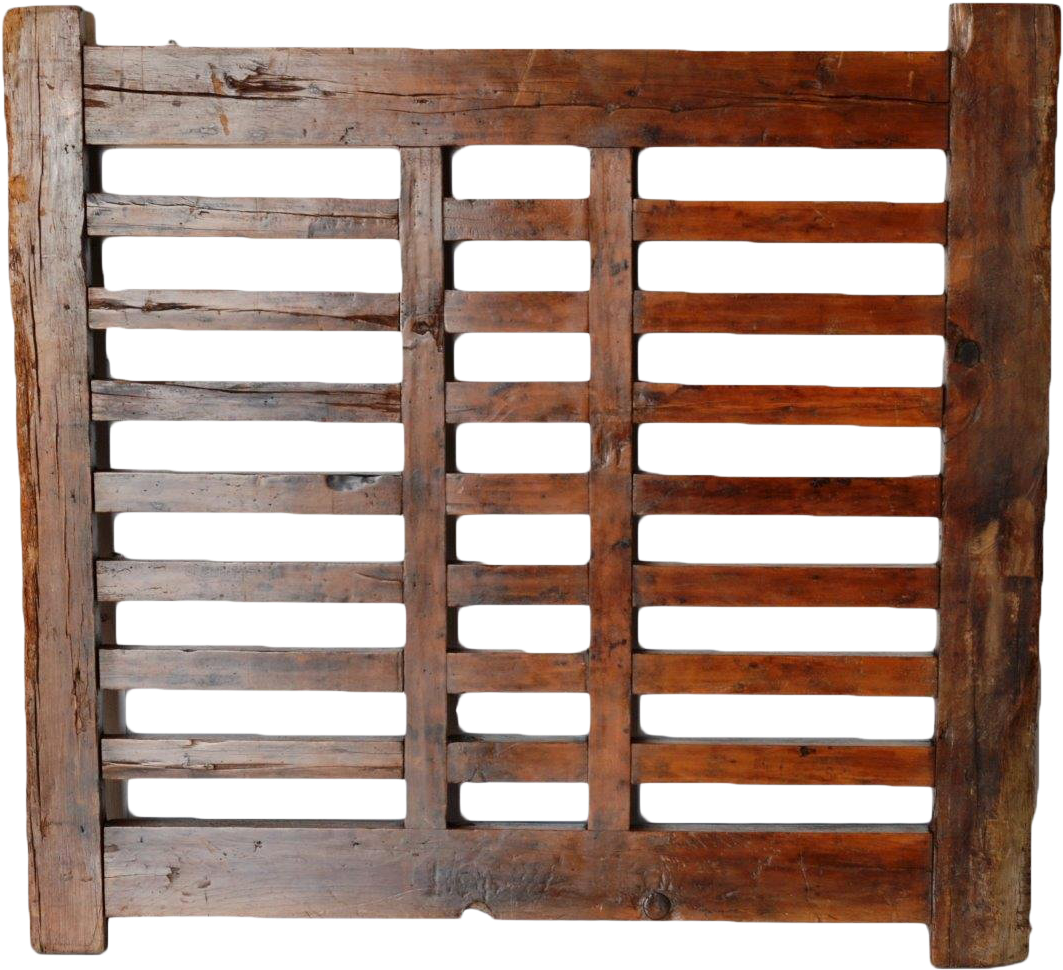 1970s Chinese Wooden Gate/room Divider (1145x1024), Png Download