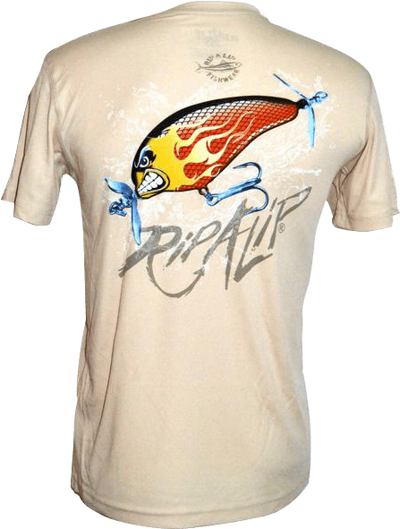 Angry Bait Spinner Poly Hd Short Sleeve Performance (600x600), Png Download