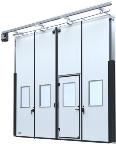 Assa Abloy Fd2250p In Grey White Ral (1020x510), Png Download