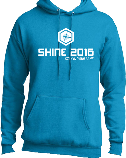 Shine 2016 Pullover Hoodie (496x620), Png Download