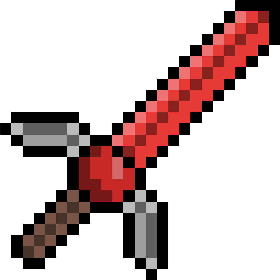 Amazoncom Lumistick 24 Inch Lightup Diamond Pixel Sword (1184x1184), Png Download