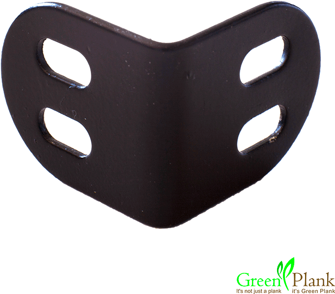 L-shaped Rail Support Bracket For Composite Fencing (700x700), Png Download