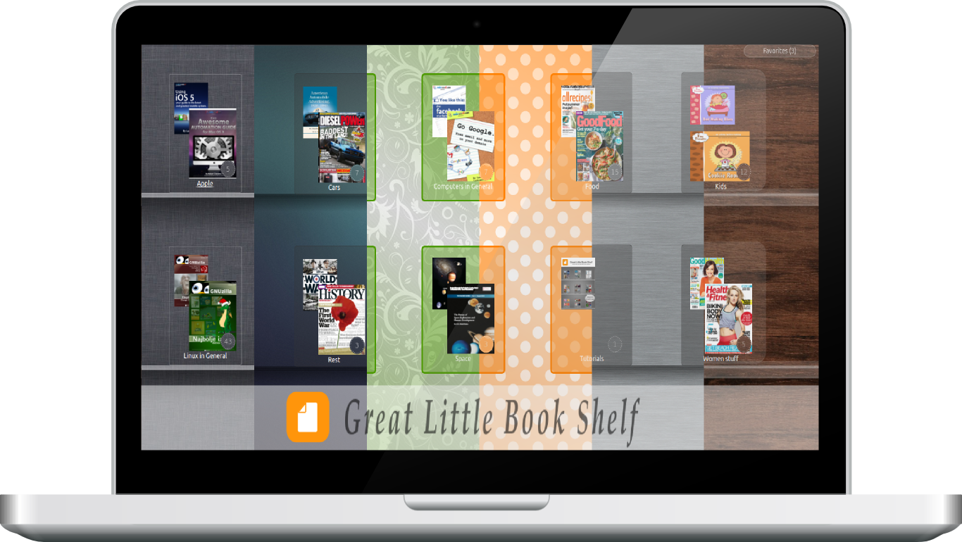 Great Little Book Shelf Http (1366x770), Png Download