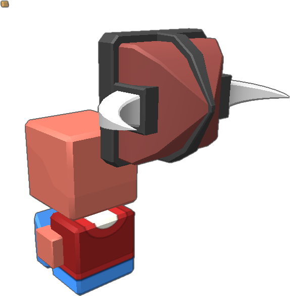 He Is Putting On His Viking Helmet (768x768), Png Download