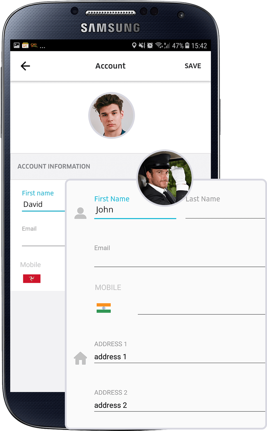Easy Profile Management (981x1470), Png Download