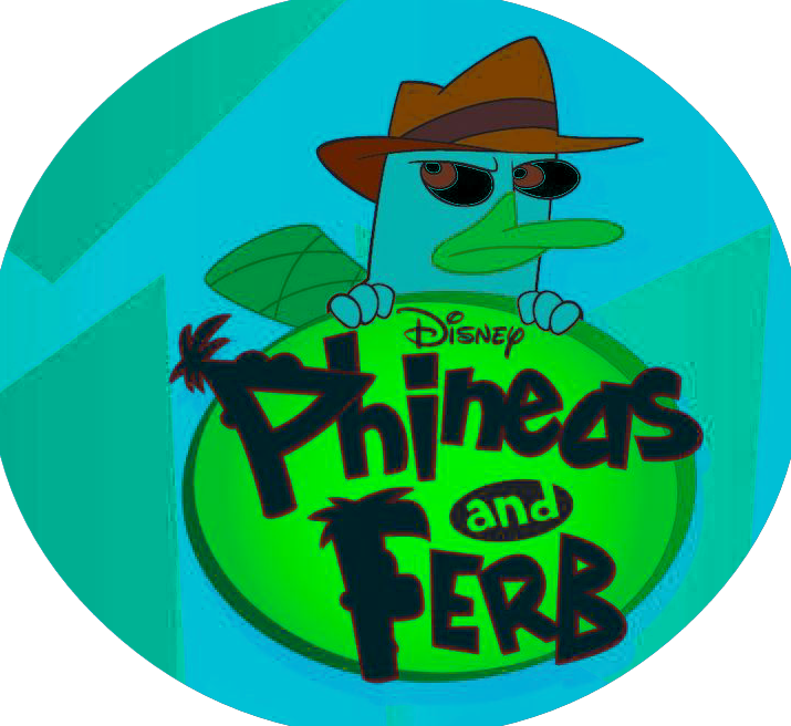 Phineasandferb Title Disney Disneychannel (715x656), Png Download
