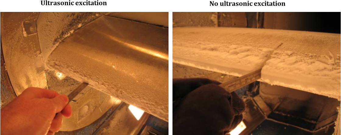 Early Icing Tunnel Tests At Goodrich Showing The Effects (1118x456), Png Download