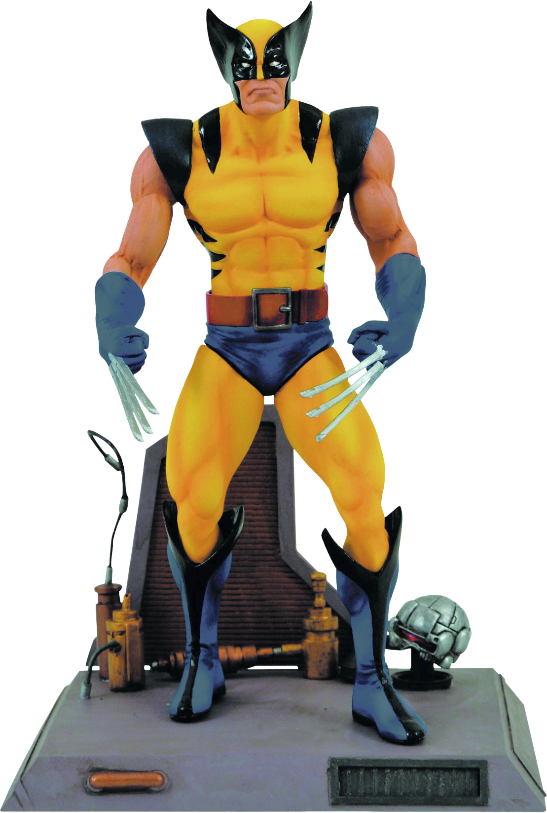 Wolverine Marvel Select 6” Action Figure (1109x1646), Png Download