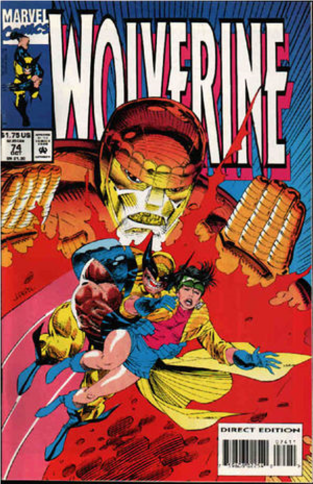 Купете Comics 1993-10 Wolverine (950x950), Png Download