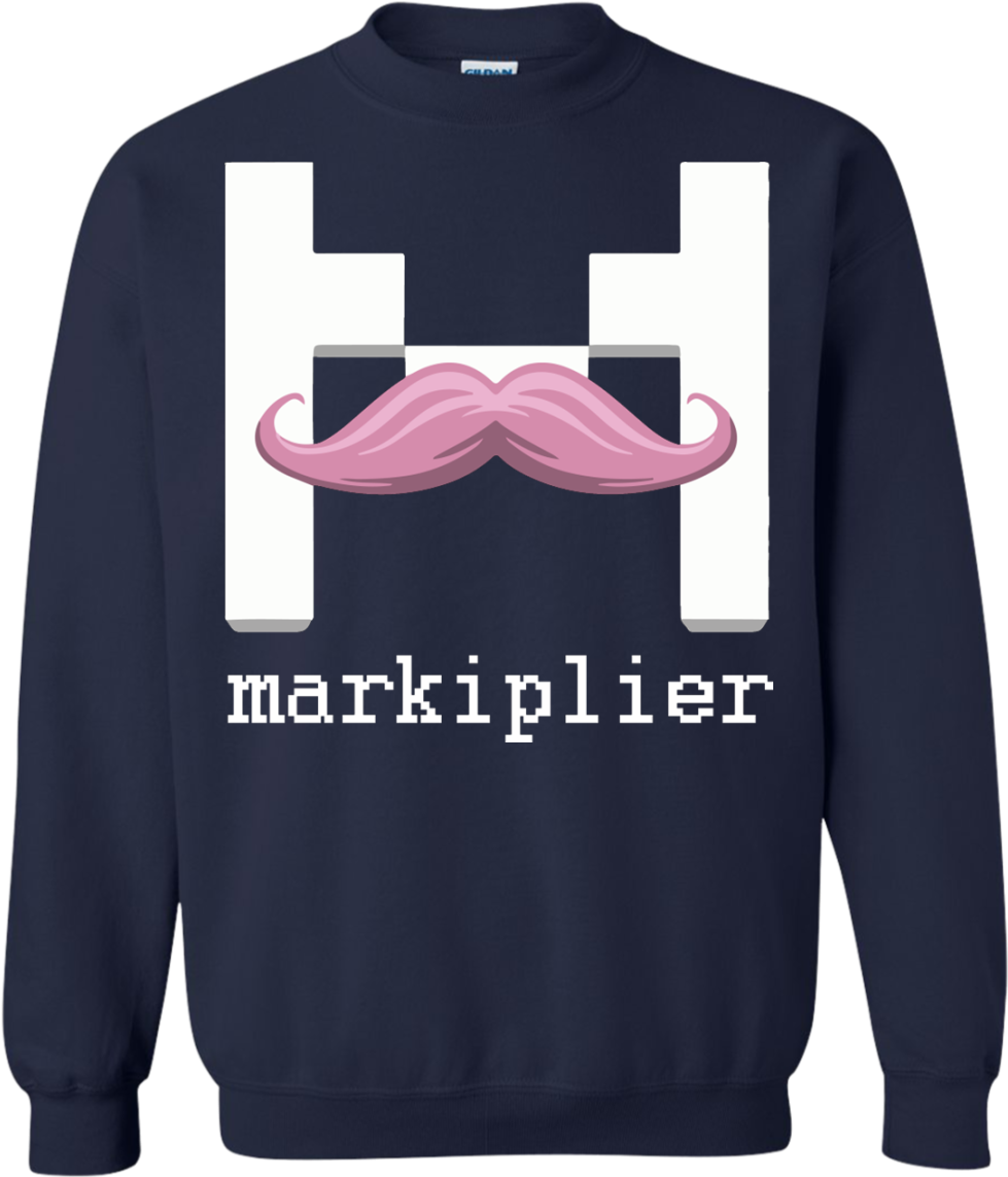 Markiplier Warfstache Shirt, Hoodie, Tank (1155x1155), Png Download