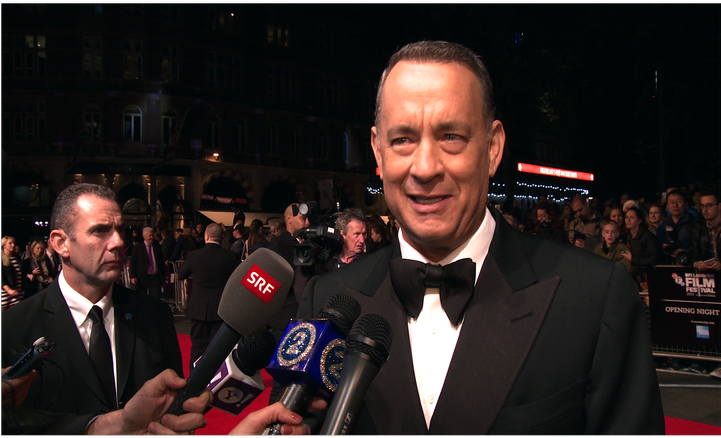 We Chat To The Legend That Is Tom Hanks (720x576), Png Download