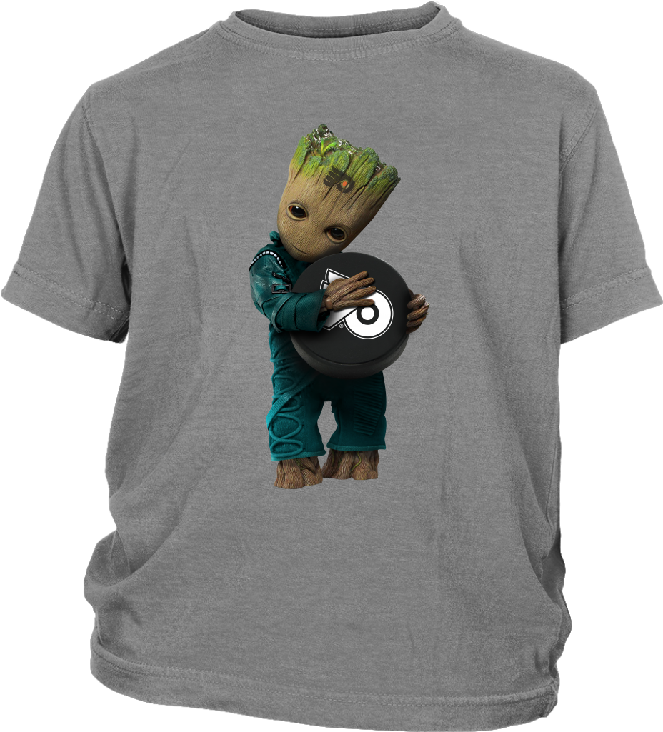 Philadelphia Flyers Guardians Of The Galaxy Groot Nhl (1024x1024), Png Download