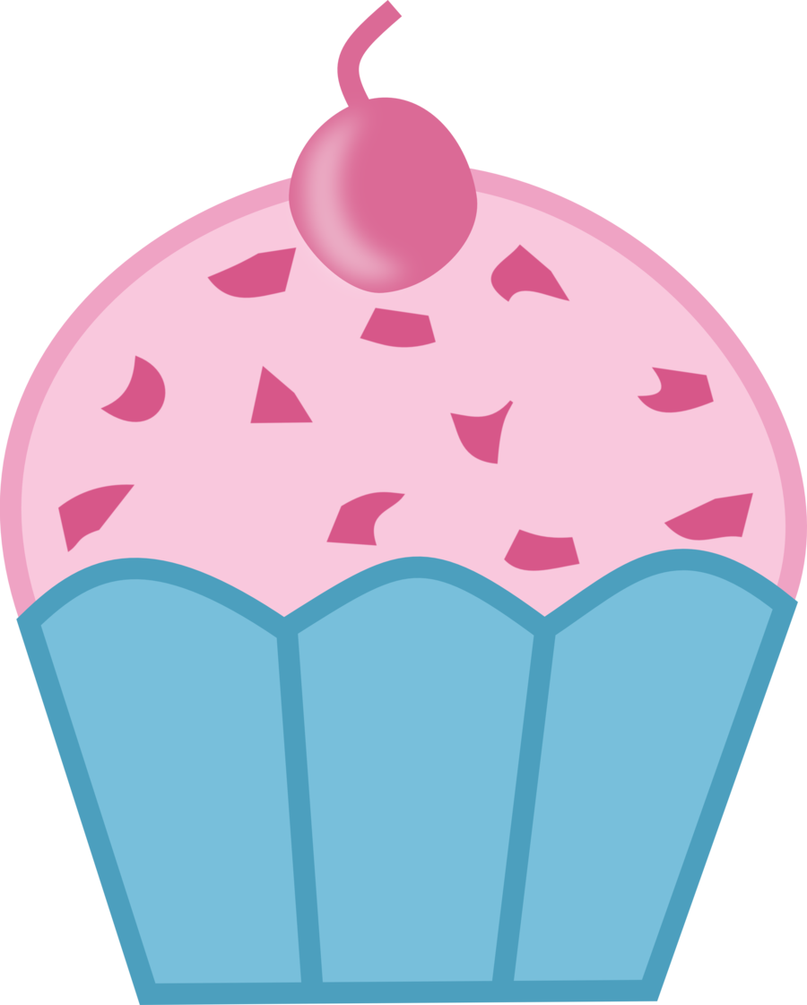 Cupcake Mlp Cutie Mark (900x1121), Png Download