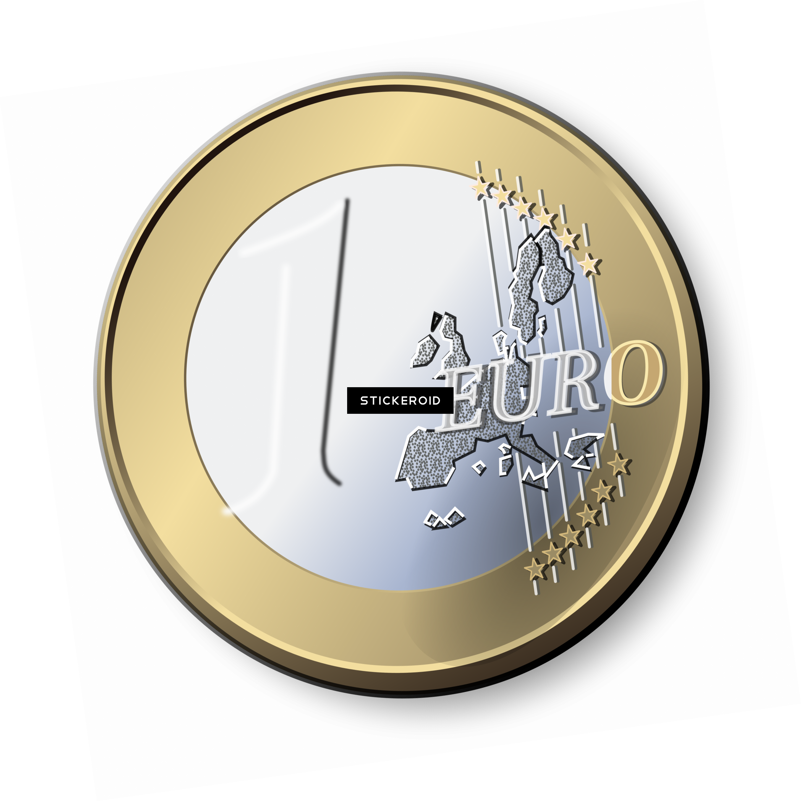 Euro Coin Coins (2709x2710), Png Download