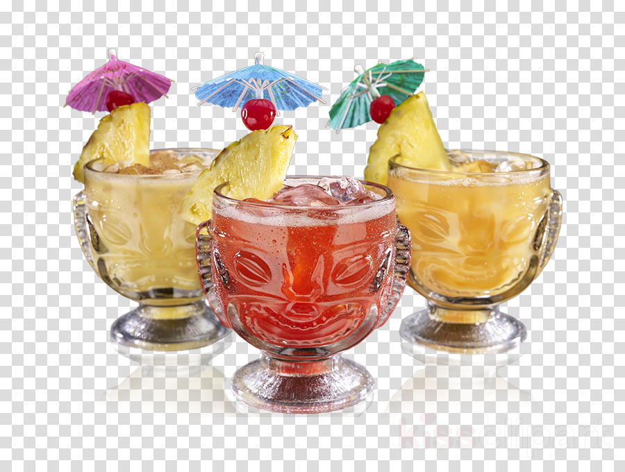 Download Dave And Busters Tiki Drinks Clipart Mai Tai (900x680), Png Download